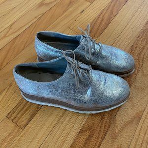Treasure & Bond Noah Tiered Platform Derby Oxford size 7.5